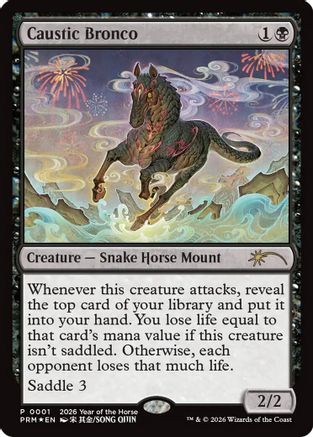 Caustic Bronco (Year of the Horse 2026) (SSP-001) (Foil)