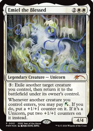 Emiel the Blessed (Year of the Horse 2026) (SSP-001) (Foil)