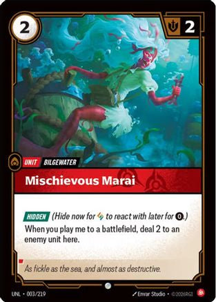 Mischevious Marai (UNL-003)