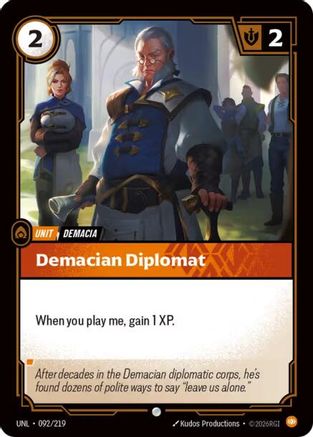 Demacian Diplomat (UNL-092)