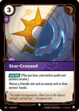 Star-Crossed (UNL-128) (Foil)