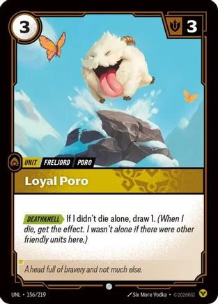 Loyal Poro (UNL-156) (Foil)