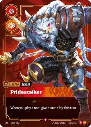 Rengar - Pridestalker (UNL-183) (Foil)