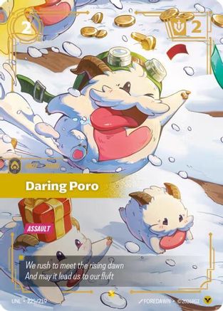 Daring Poro (Overnumbered) (UNL-225) (Foil)