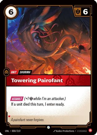Towering Pairofant (UNL-008) (Foil)