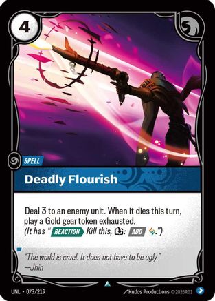 Deadly Flourish (UNL-073)