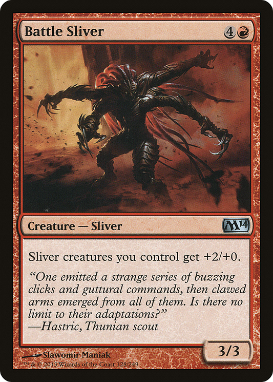 Battle Sliver (M14-128) (Foil)