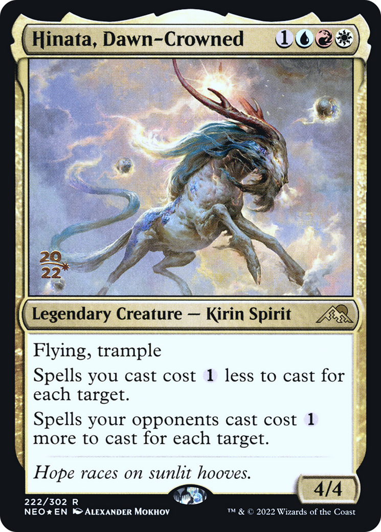 Hinata, Dawn-Crowned (PRE-222S) (Foil)