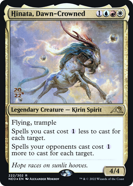 Hinata, Dawn-Crowned (PRE-222S) (Foil)