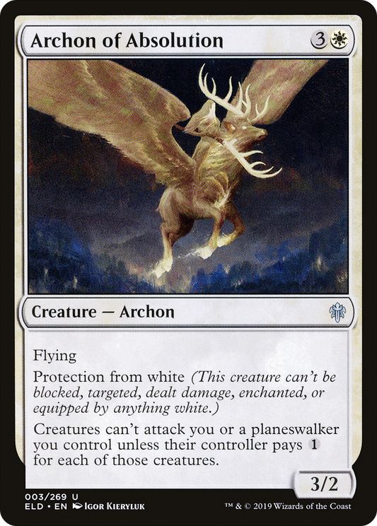 Archon of Absolution (ELD-003) (Foil)