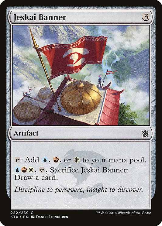 Jeskai Banner (KTK-222) (Foil)