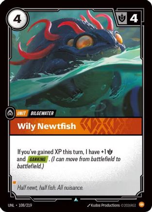 Wily Newtfish (UNL-108) (Foil)