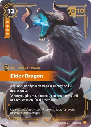Elder Dragon (UNL-118) (Foil)