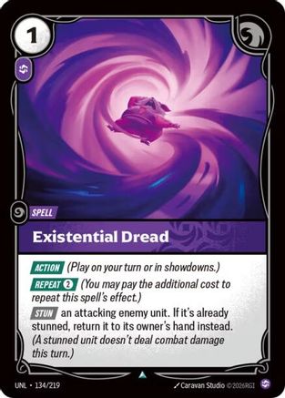 Existential Dread (UNL-134) (Foil)