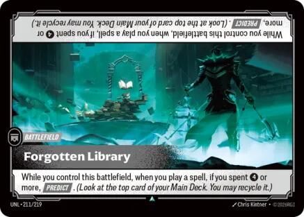 Forgotten Library (UNL-211)