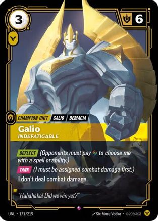 Galio - Indefatigable (UNL-171) (Foil)