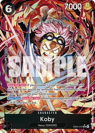 Koby (EB04-044) (Alternate Art) (EB04-044) (Foil)