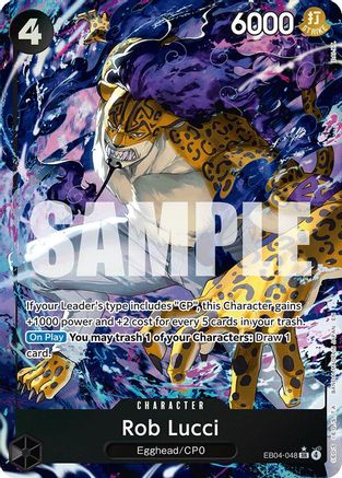 Rob Lucci (Alternate Art) (EB04-048) (Foil)