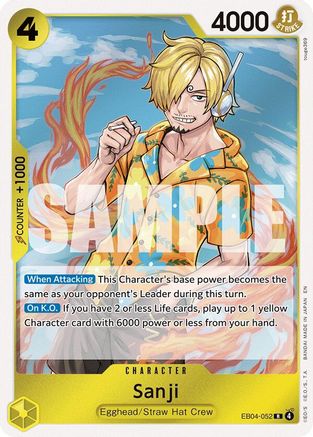 Sanji (EB04-052) (EB04-052) (Foil)