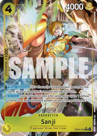 Sanji (EB04-052) (Alternate Art) (EB04-052) (Foil)