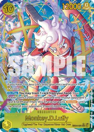 Monkey.D.Luffy (EB04-061) (Alternate Art) (EB04-061) (Foil)