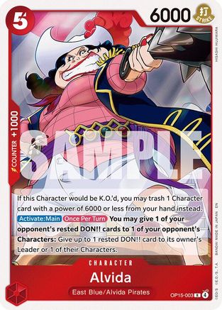 Alvida (OP15-003) (Foil)
