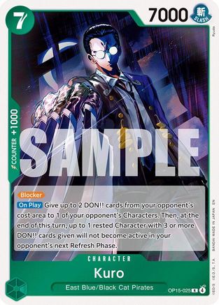 Kuro (OP15-025) (Foil)