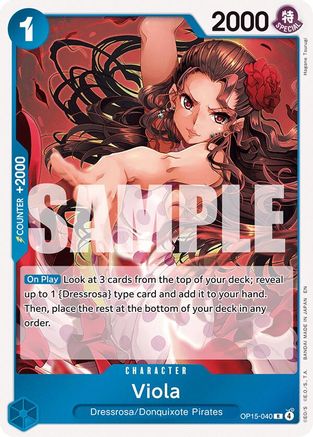 Viola (OP15-040) (Foil)