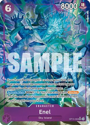 Enel (OP15-060) (Alternate Art) (OP15-060) (Foil)