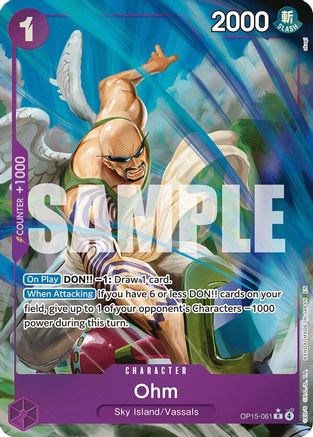 Ohm (Alternate Art) (OP15-061) (Foil)