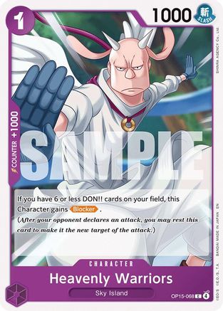 Heavenly Warriors (OP15-068)