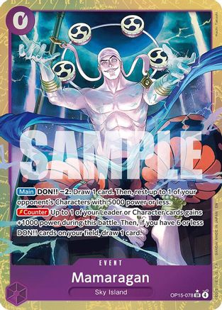 Mamaragan (Alternate Art) (OP15-078) (Foil)