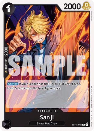 Sanji (OP15-081) (OP15-081)