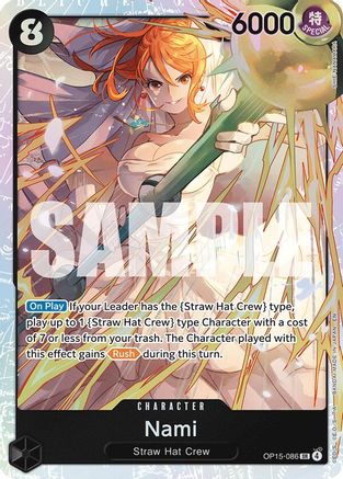Nami (OP15-086) (OP15-086) (Foil)