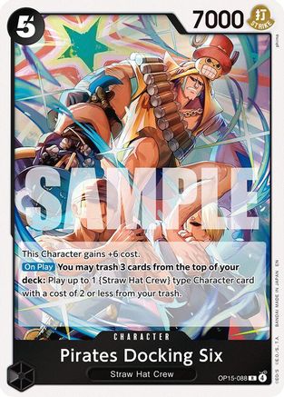 Pirates Docking Six (OP15-088) (Foil)