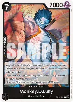 Monkey.D.Luffy (OP15-092) (OP15-092) (Foil)