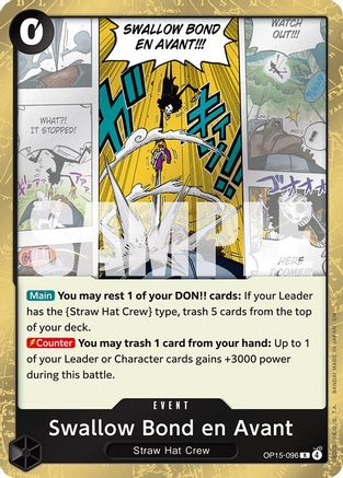 Swallow Bond en Avant (OP15-096) (Foil)