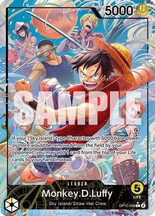 Monkey.D.Luffy (OP15-098) (Alternate Art) (OP15-098) (Foil)