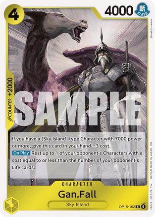 Gan.Fall (OP15-102) (Foil)