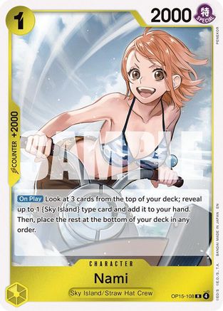 Nami (OP15-108) (OP15-108) (Foil)