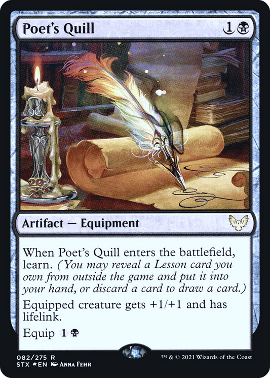 Poet's Quill (PRE-82S) (Foil)