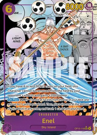 Enel (OP15-118) (Manga) (OP15-118) (Foil)