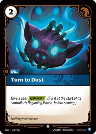 Turn to Dust (UNL-070)
