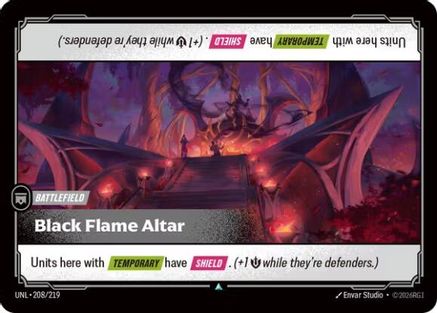 Black Flame Altar (UNL-208)