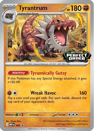 Tyrantrum (MEP-066) (Holofoil)