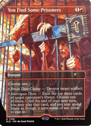 You Find Some Prisoners (SLD-7100) (Foil)