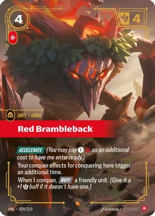 Red Brambleback (UNL-029) (Foil)