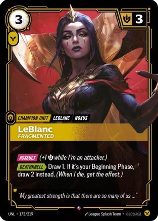 LeBlanc - Fragmented (UNL-172) (Foil)