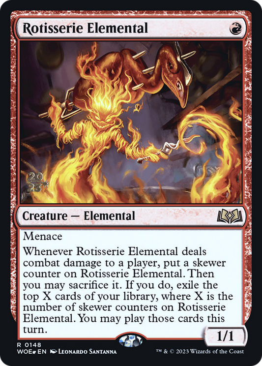 Rotisserie Elemental (PRE-148S) (Foil)