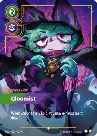 Vex - Gloomist (Signature) (UNL-232*) (Foil)